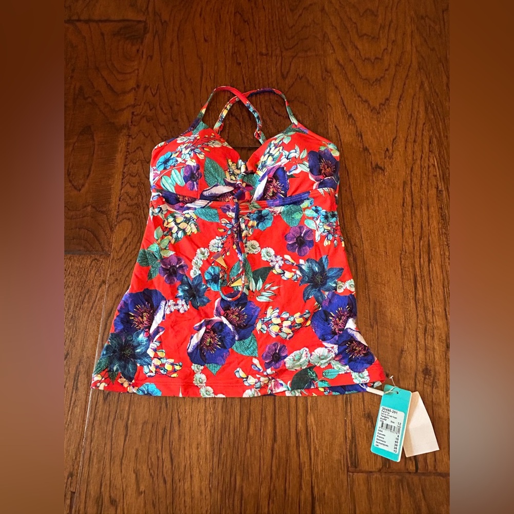 NWT Seafolly Tankini Top Size 8 (US)